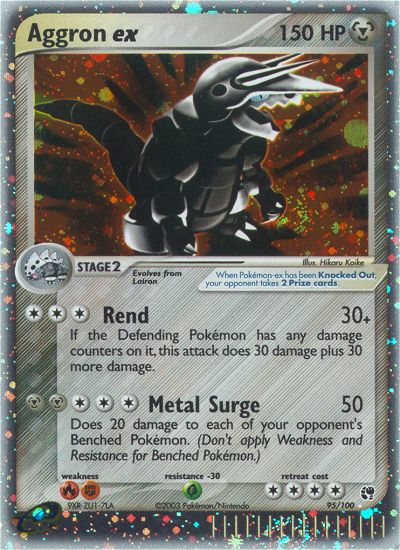 PSA 10 Aggron EX Emerald graded Pokémon card