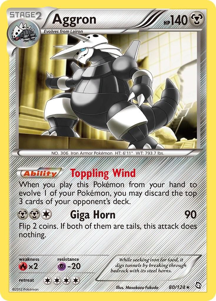 PSA 10 Aggron EX Deoxys graded Pokémon card