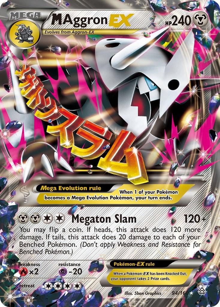 PSA 10 Aggron Primal Clash graded Pokémon card