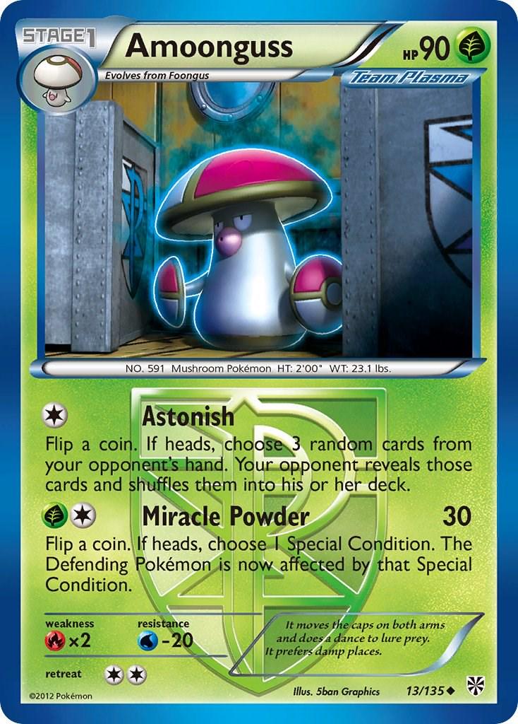 PSA 10 Amoonguss Plasma Storm graded Pokémon card