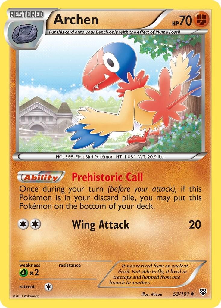 PSA 10 Archen Plasma Freeze graded Pokémon card