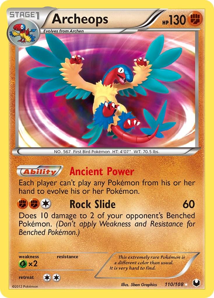 PSA 10 Archeops Steam Siege graded Pokémon card