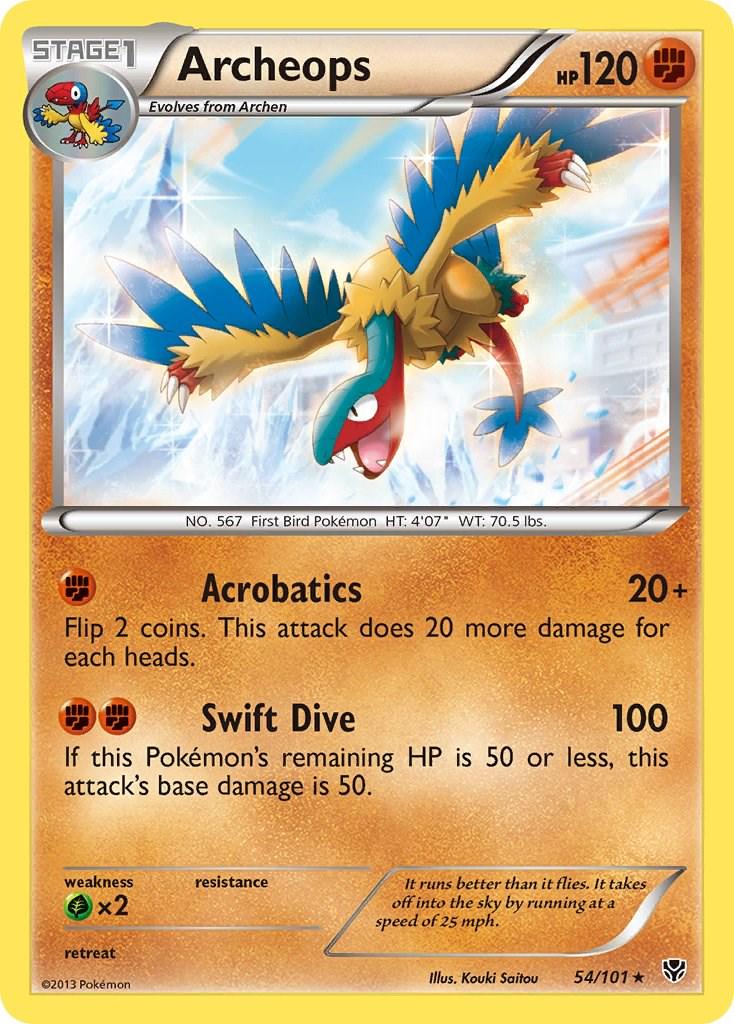 PSA 10 Archeops Plasma Gale graded Pokémon card