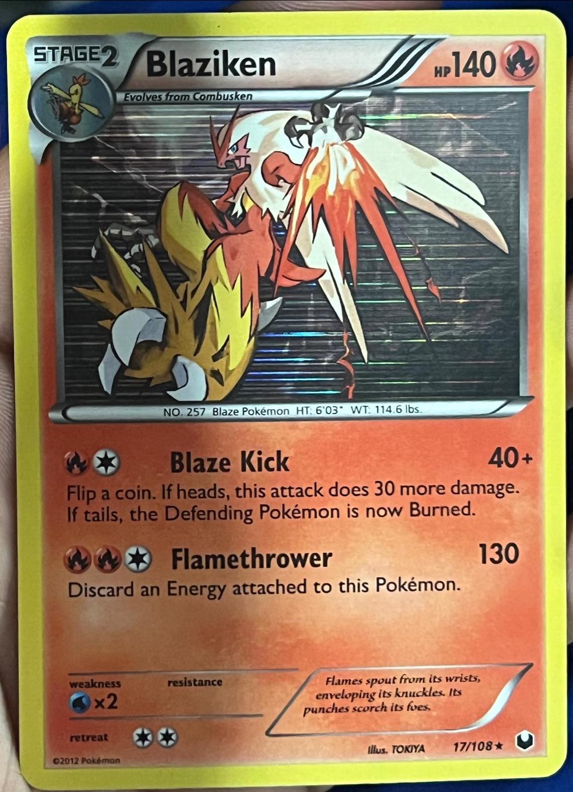 PSA 10 Blaziken EX Dragon graded Pokémon card