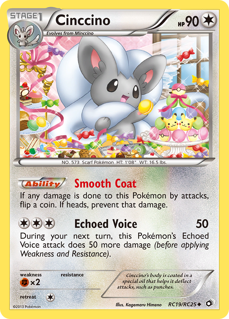 PSA 10 Cinccino Legendary Treasures graded Pokémon card