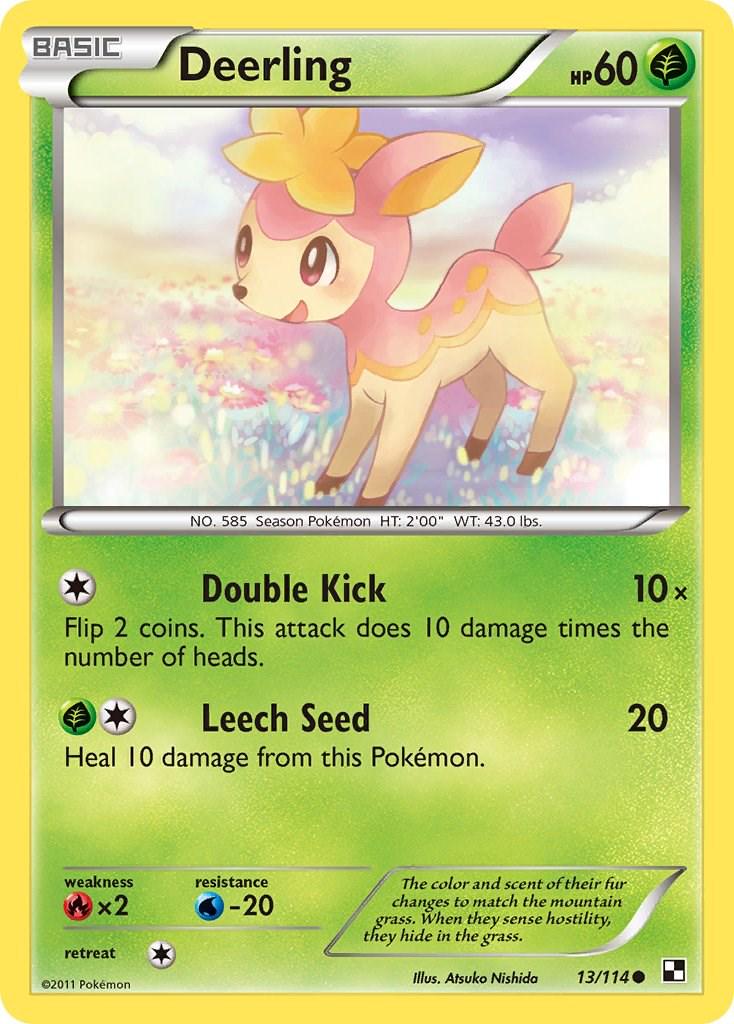 PSA 10 Deerling Dragons Exalted graded Pokémon card