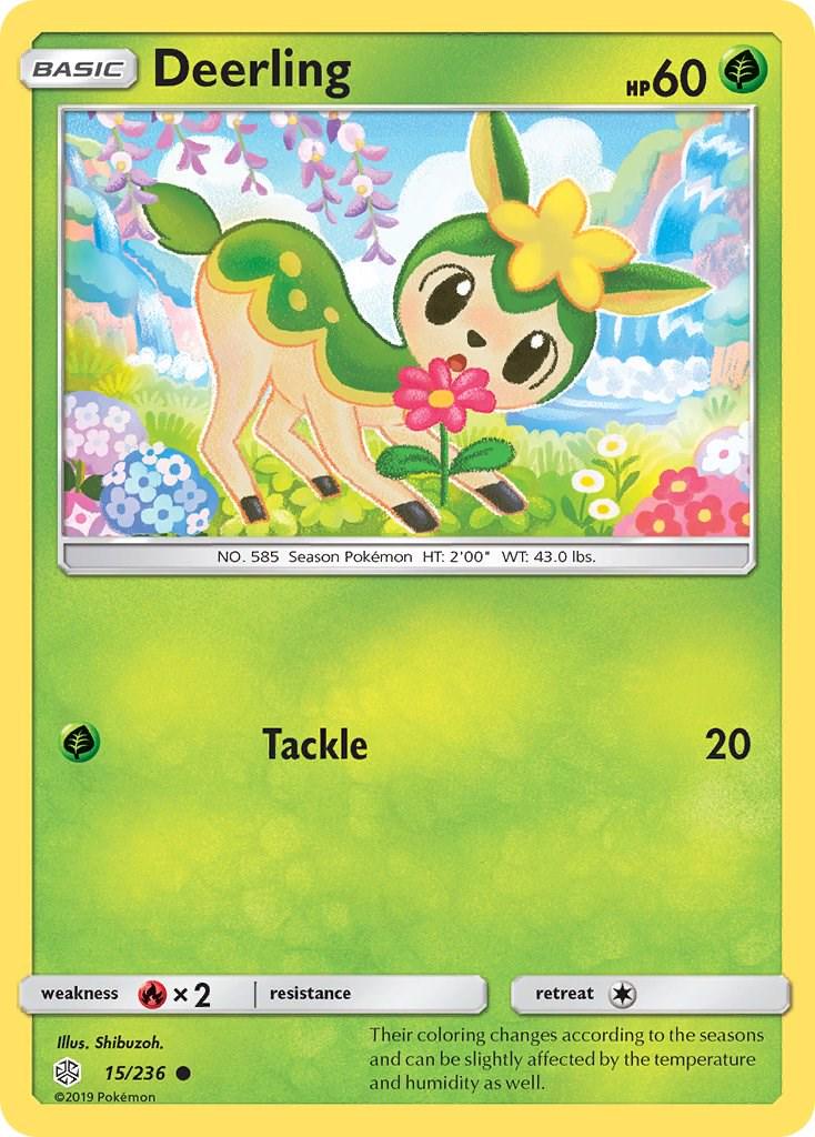 PSA 10 Deerling Boundaries Crossed graded Pokémon card