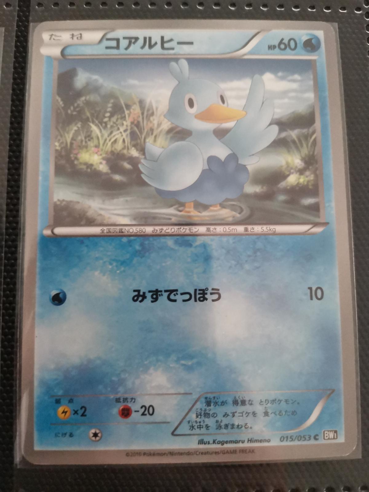 PSA 10 Ducklett Blue Collection graded Pokémon card
