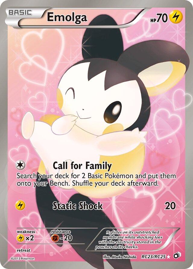 PSA 10 Emolga Legendary Treasures graded Pokémon card