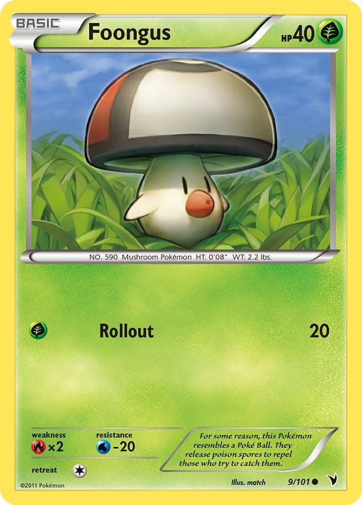 PSA 10 Foongus Noble Victories graded Pokémon card