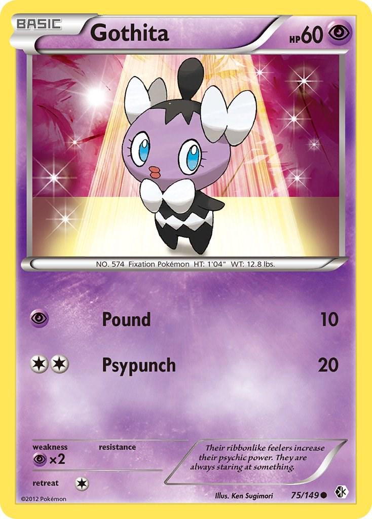 PSA 10 Gothita Boundaries Crossed graded Pokémon card