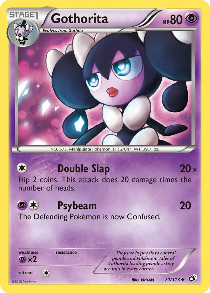PSA 10 Gothorita Legendary Treasures graded Pokémon card