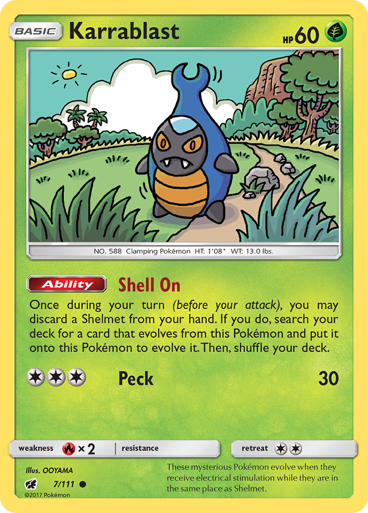 PSA 10 Karrablast Legendary Treasures graded Pokémon card