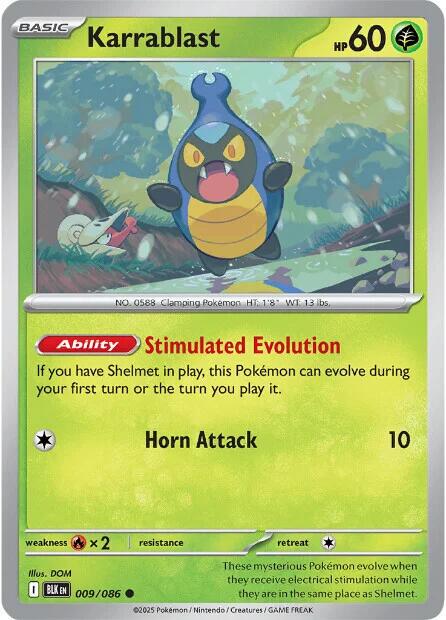 PSA 10 Karrablast Steam Siege graded Pokémon card