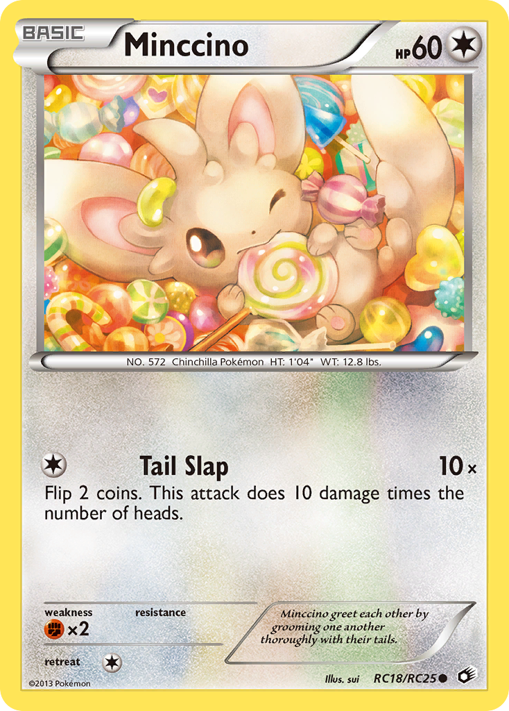PSA 10 Minccino Legendary Treasures graded Pokémon card