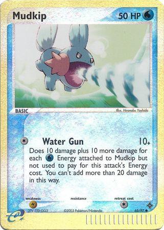 PSA 10 Mudkip EX Dragon graded Pokémon card