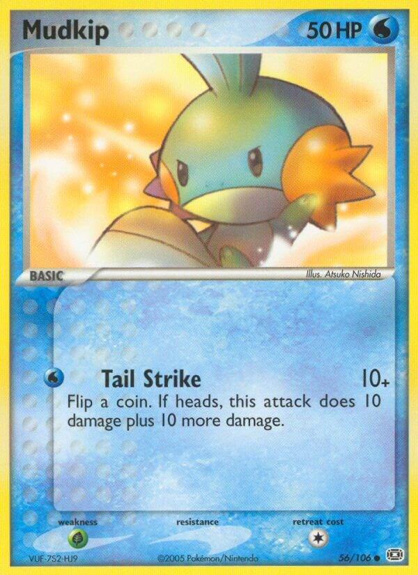 PSA 10 Mudkip EX Emerald graded Pokémon card