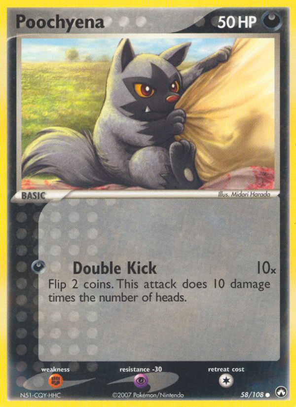 PSA 10 Poochyena EX Power Keepers graded Pokémon card