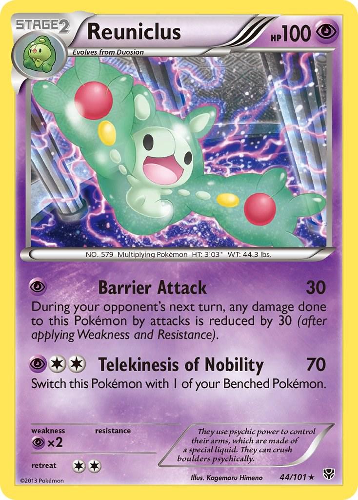 PSA 10 Reuniclus Plasma Storm graded Pokémon card