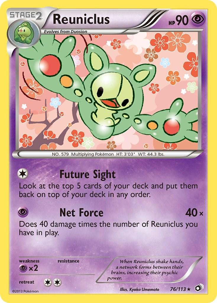 PSA 10 Reuniclus Legendary Treasures graded Pokémon card