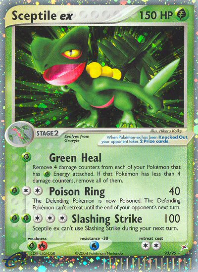PSA 10 Sceptile EX Team Magma vs Team Aqua graded Pokémon card