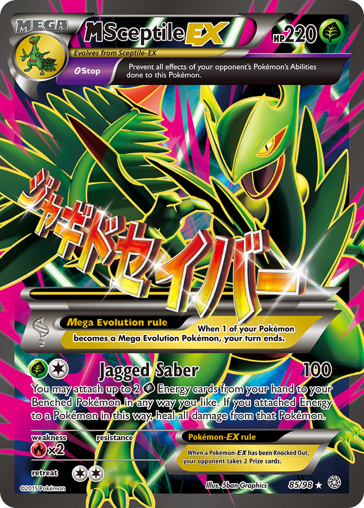 PSA 10 Sceptile Ancient Origins graded Pokémon card