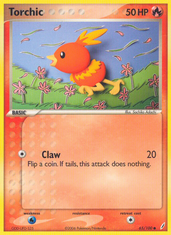 PSA 10 Torchic EX Dragon graded Pokémon card