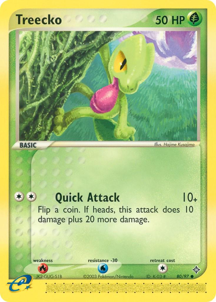 PSA 10 Treecko EX Dragon graded Pokémon card