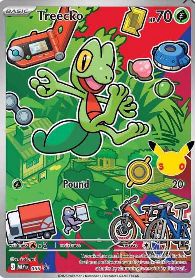 PSA 10 Treecko ADV-P Promotional Cards graded Pokémon card