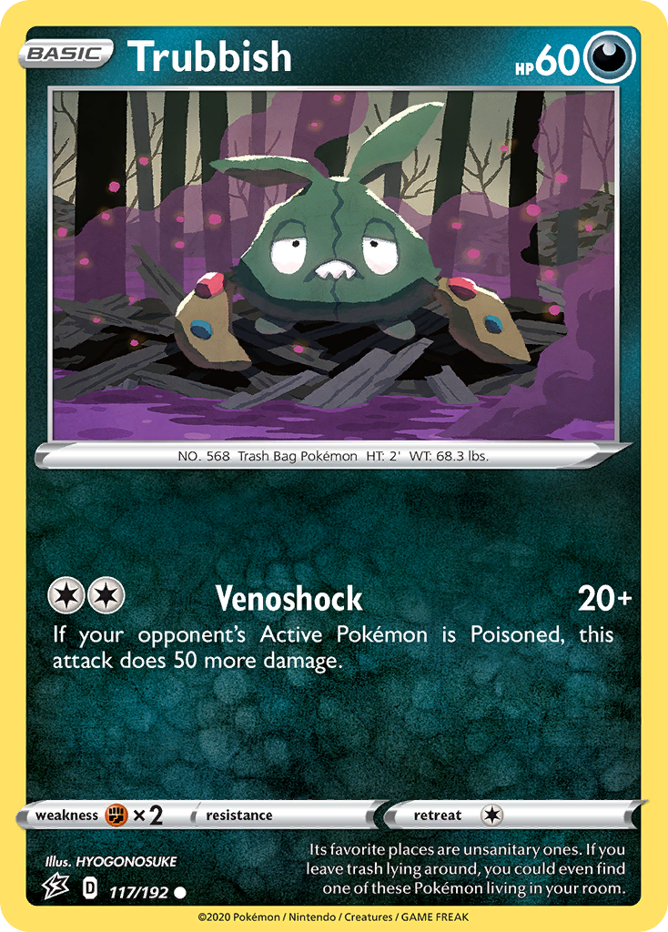 PSA 10 Trubbish Paldea Evolved graded Pokémon card