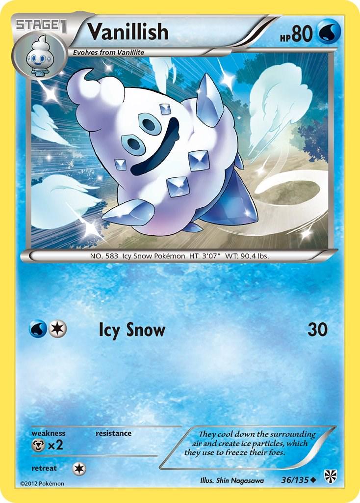 PSA 10 Vanillish Plasma Storm graded Pokémon card