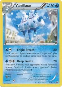 PSA 10 Vanilluxe Silver Tempest graded Pokémon card