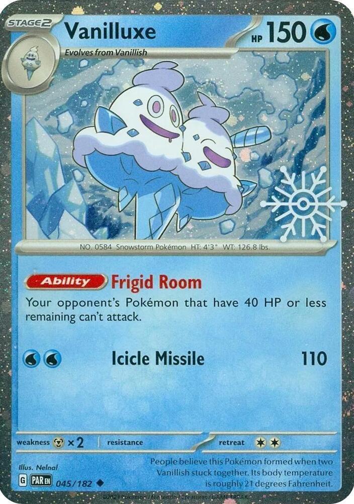 PSA 10 Vanilluxe Snow Hazard graded Pokémon card