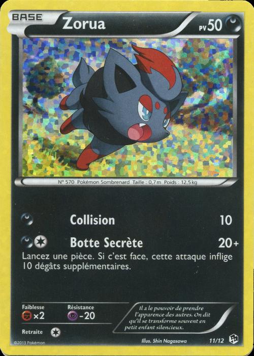 PSA 10 Zorua McDonald's Collection 2013 graded Pokémon card