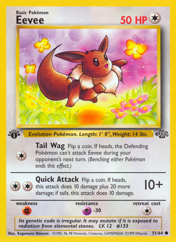 Eevee from Jungle 51/64