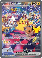 Pikachu ex 150/128 card scan
