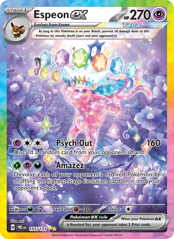 Espeon ex 155/131 card scan