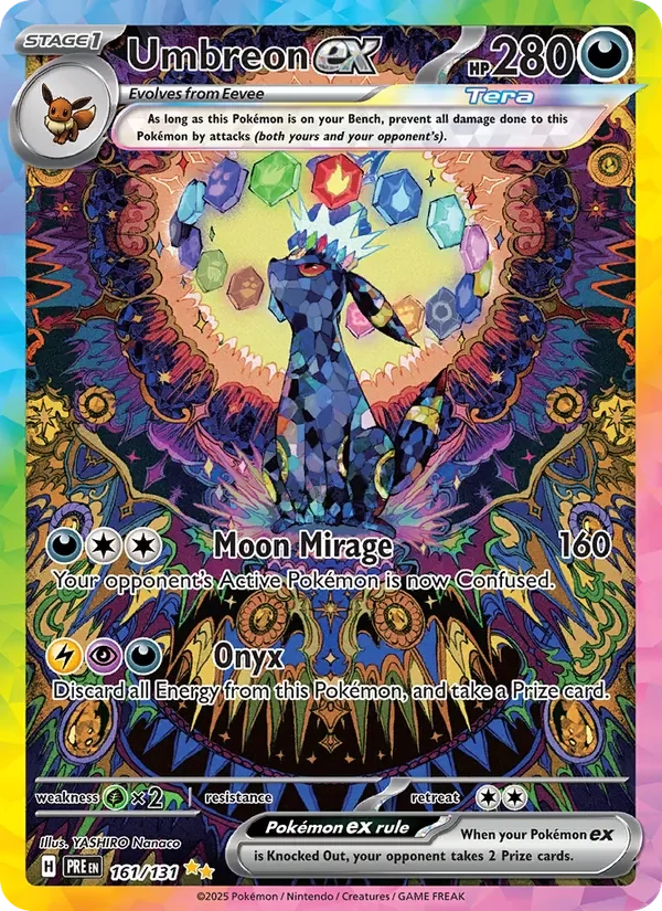 Umbreon ex 161/131 card scan