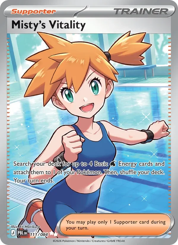 Misty's Vitality 111/084 card scan