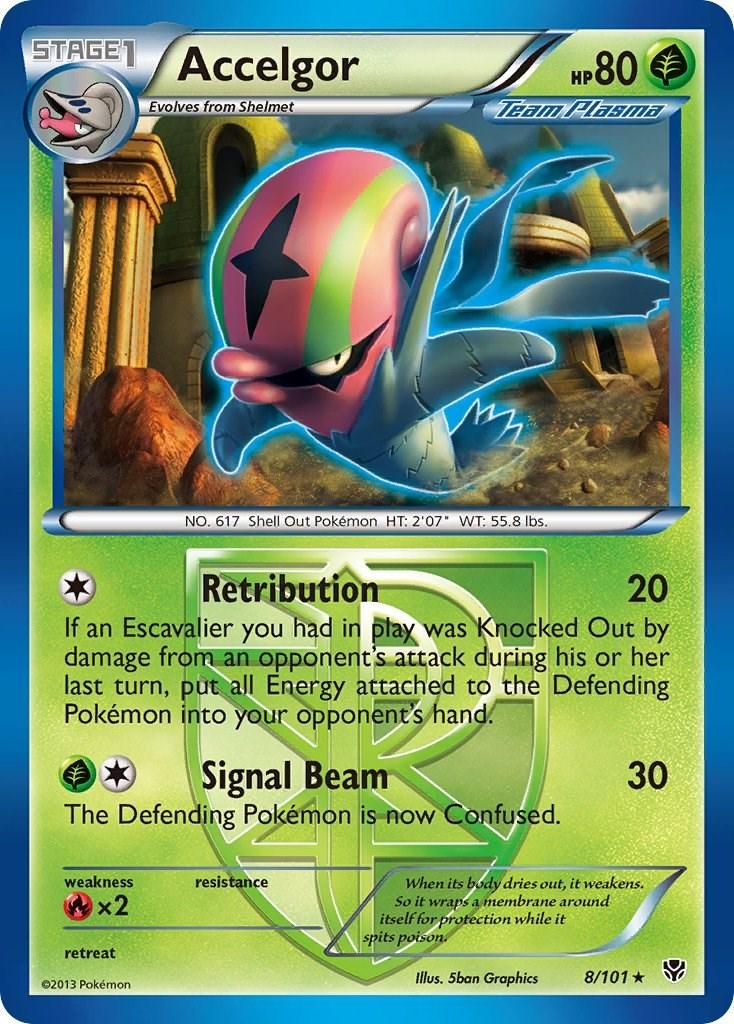 PSA 10 Accelgor Plasma Freeze graded Pokémon card