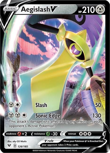 PSA 10 Aegislash Vivid Voltage graded Pokémon card