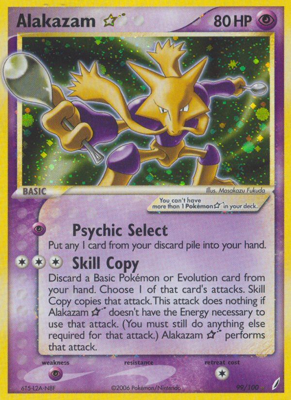 PSA 10 Alakazam Star EX Crystal Guardians graded Pokémon card