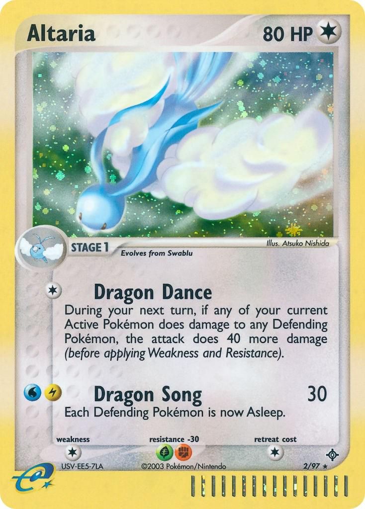 PSA 10 Altaria POP Series 1 graded Pokémon card