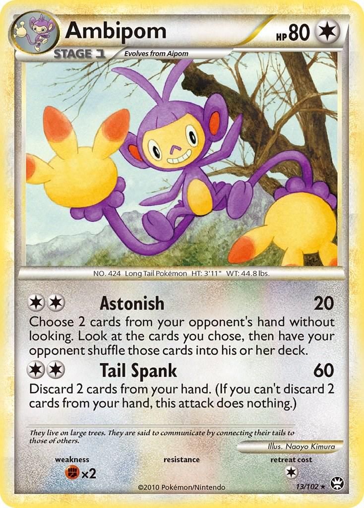 PSA 10 Ambipom Triumphant graded Pokémon card