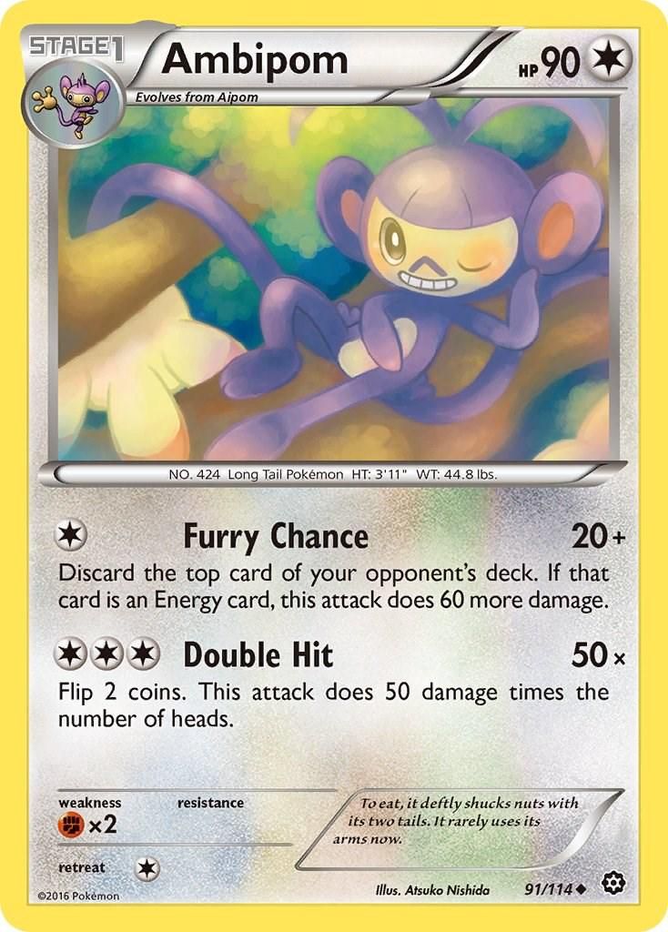 PSA 10 Ambipom BREAKpoint graded Pokémon card