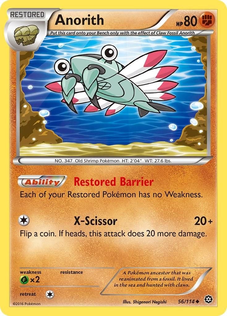 PSA 10 Anorith EX Emerald graded Pokémon card