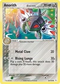 PSA 10 Anorith EX Deoxys graded Pokémon card