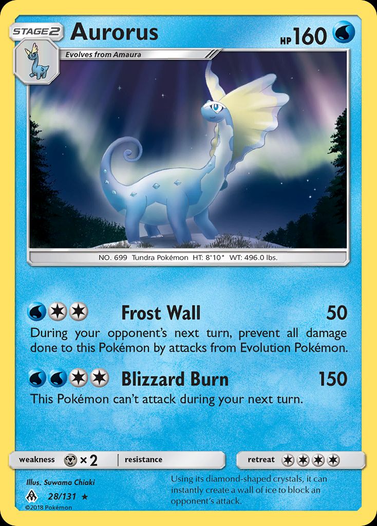 PSA 10 Aurorus VSTAR Universe graded Pokémon card
