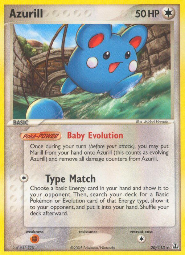 PSA 10 Azurill Delta Species graded Pokémon card