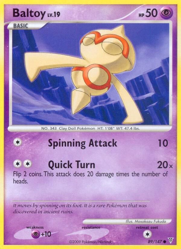 PSA 10 Baltoy Forbidden Light graded Pokémon card